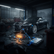 Elektryczne koszmary: awarie w świecie Tesla z komisów